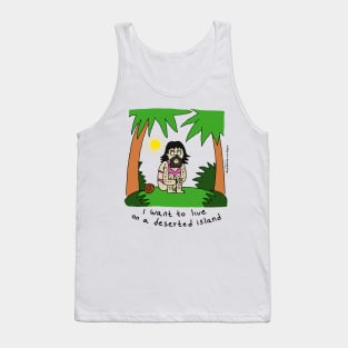 Deserted Island English Tank Top